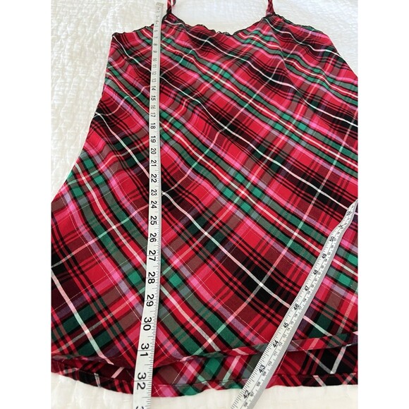 Victoria’s Secret Red Plaid Sleep Dress Holiday Size XL EUC - Picture 7 of 8